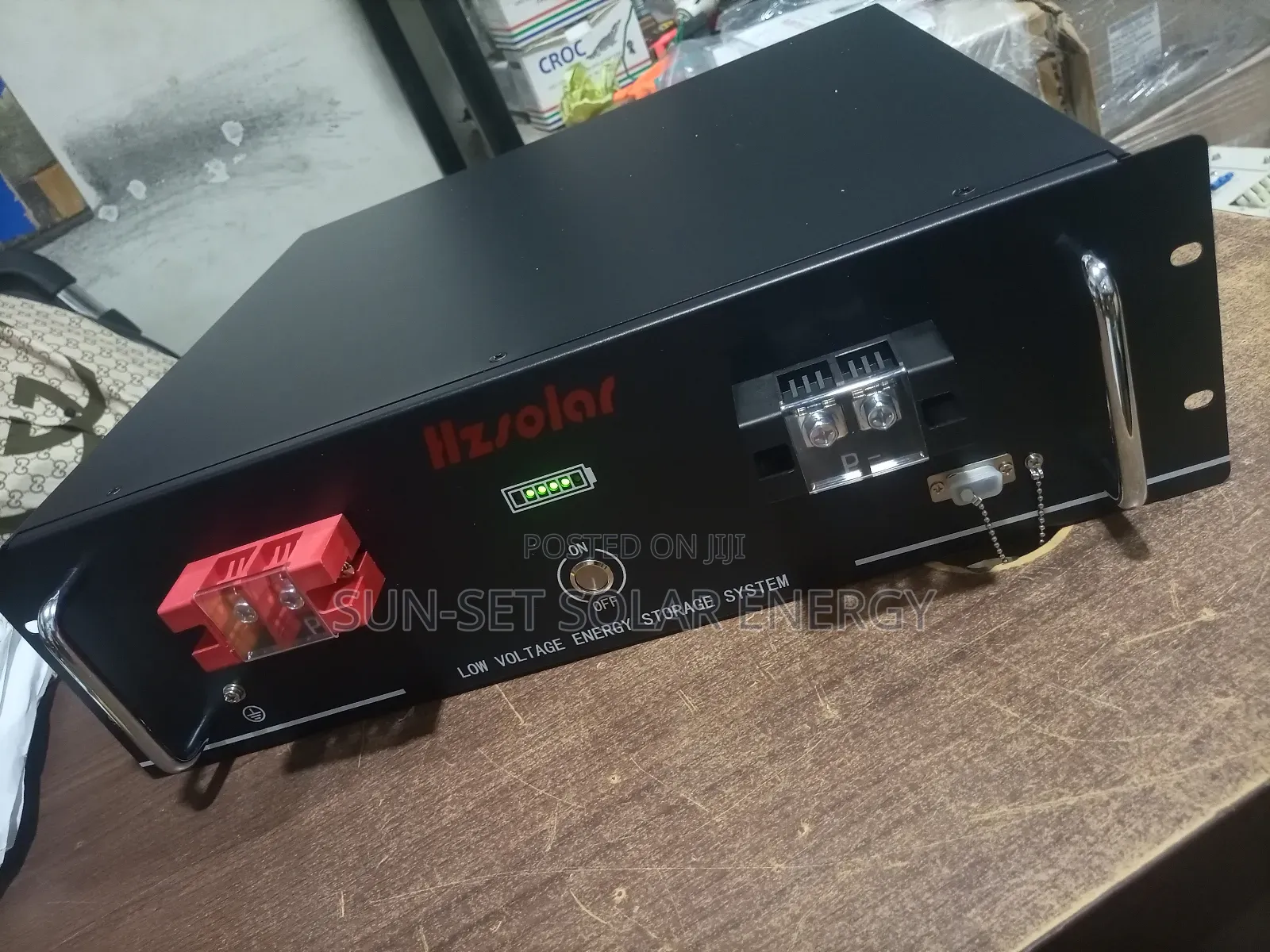 Hzsolar Lithium Battery 3.5kwh 120ah 25.6v 5yrs Warranty