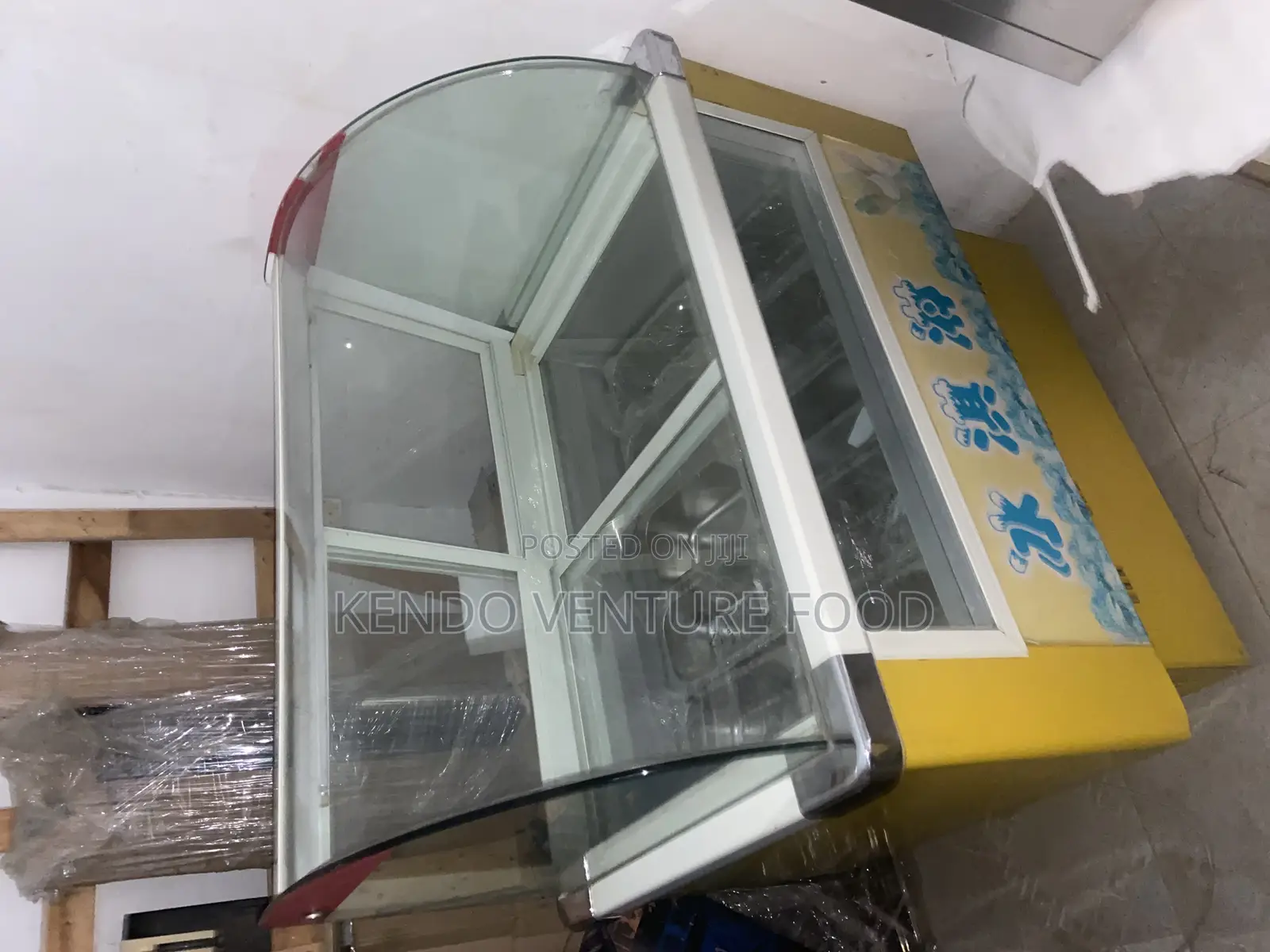 10 Plate Ice Cream Display Freezer