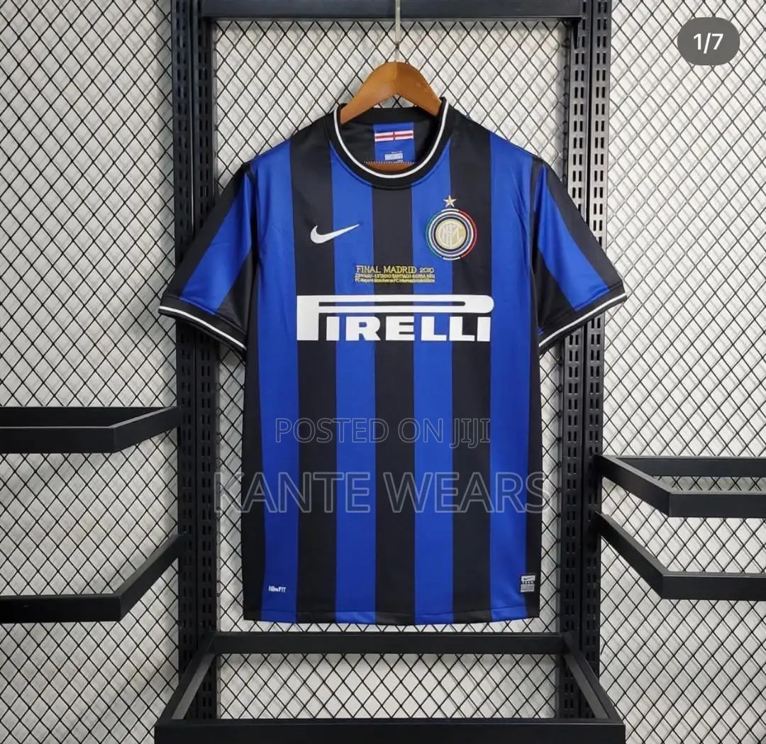 Inter Milan 2010 Champions League Final Retro Home Jersey