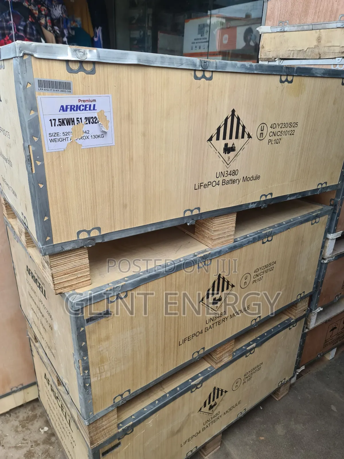 7.5kwh 48v Africell Lithium Iron Batteries