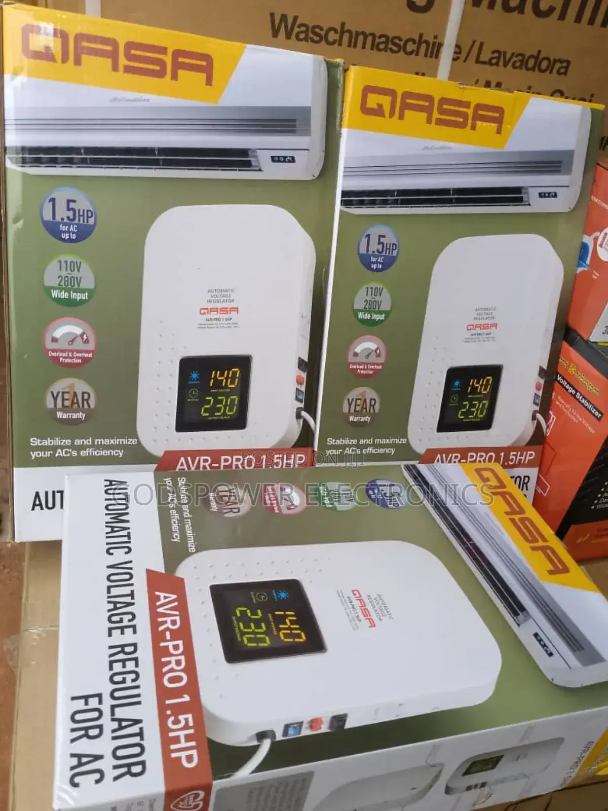 Qasa Automatic Voltage Stabilizer for Ac