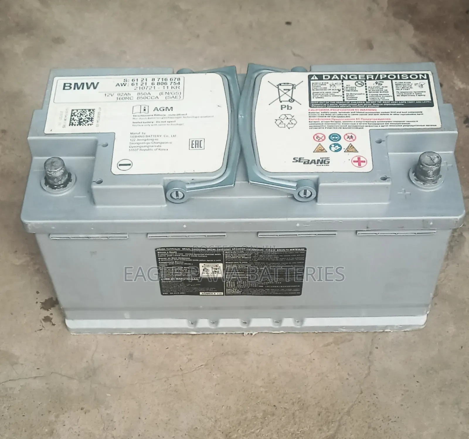 Agm Battery 100ah