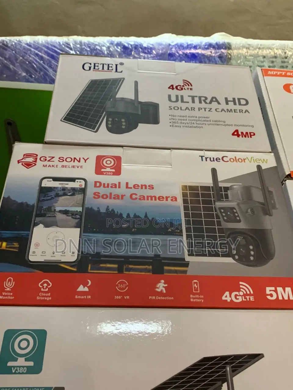 360degree Solar CCTV Camera