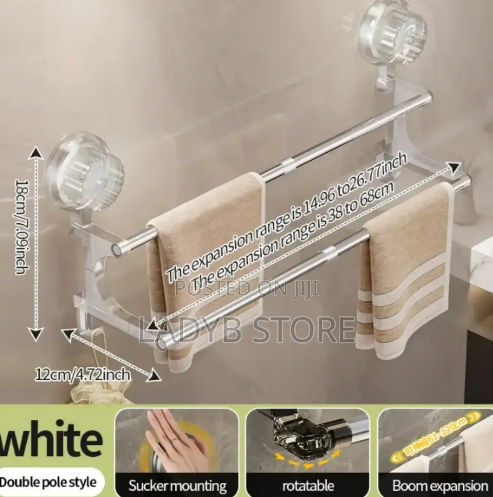 Acrylic Towel Hanger