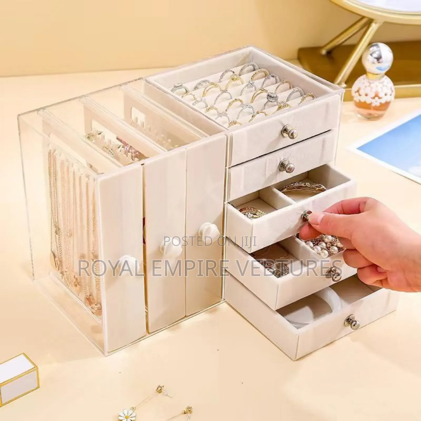 Big Size 8 Drawers Jewelery Organizer