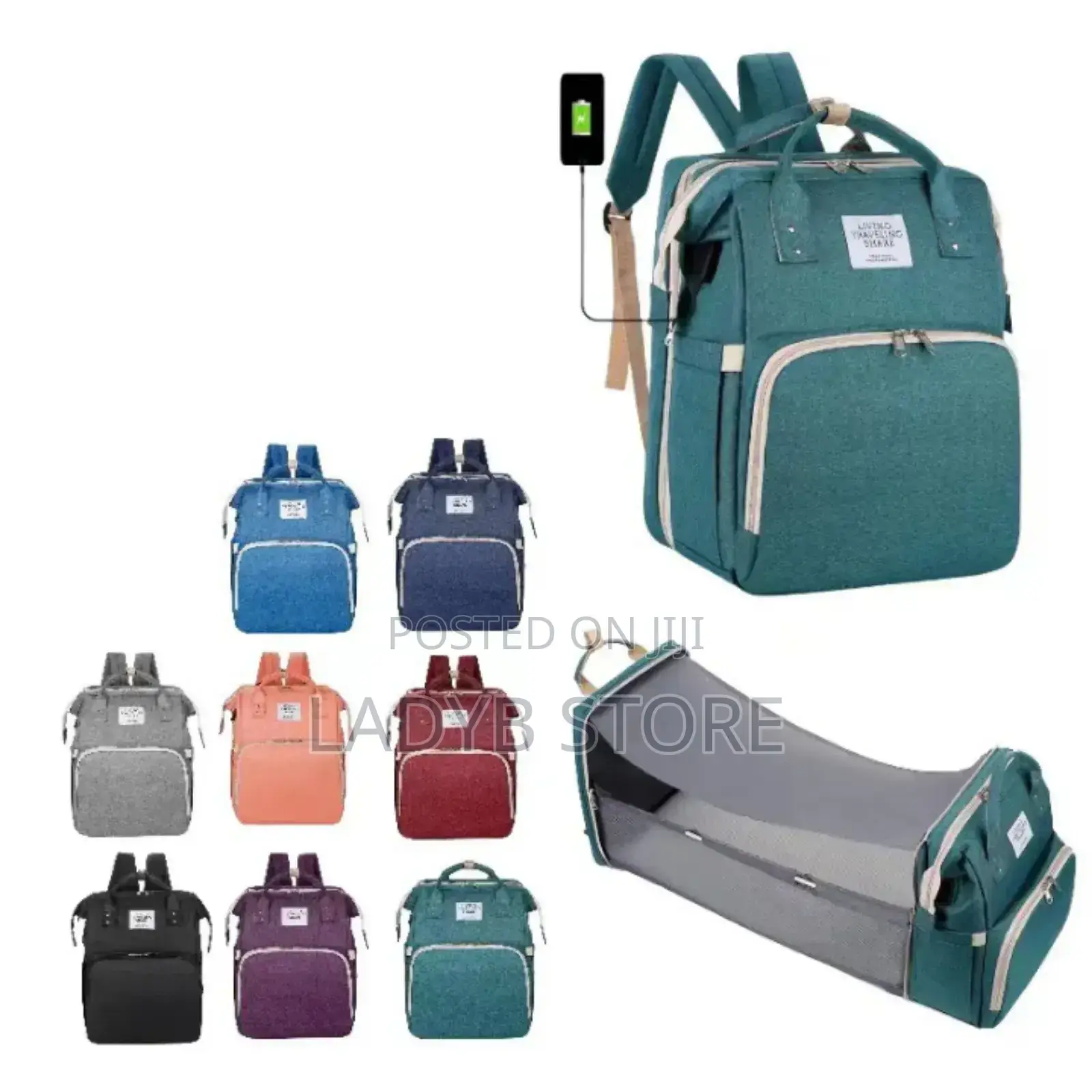 1pc Expandable Baby Bag