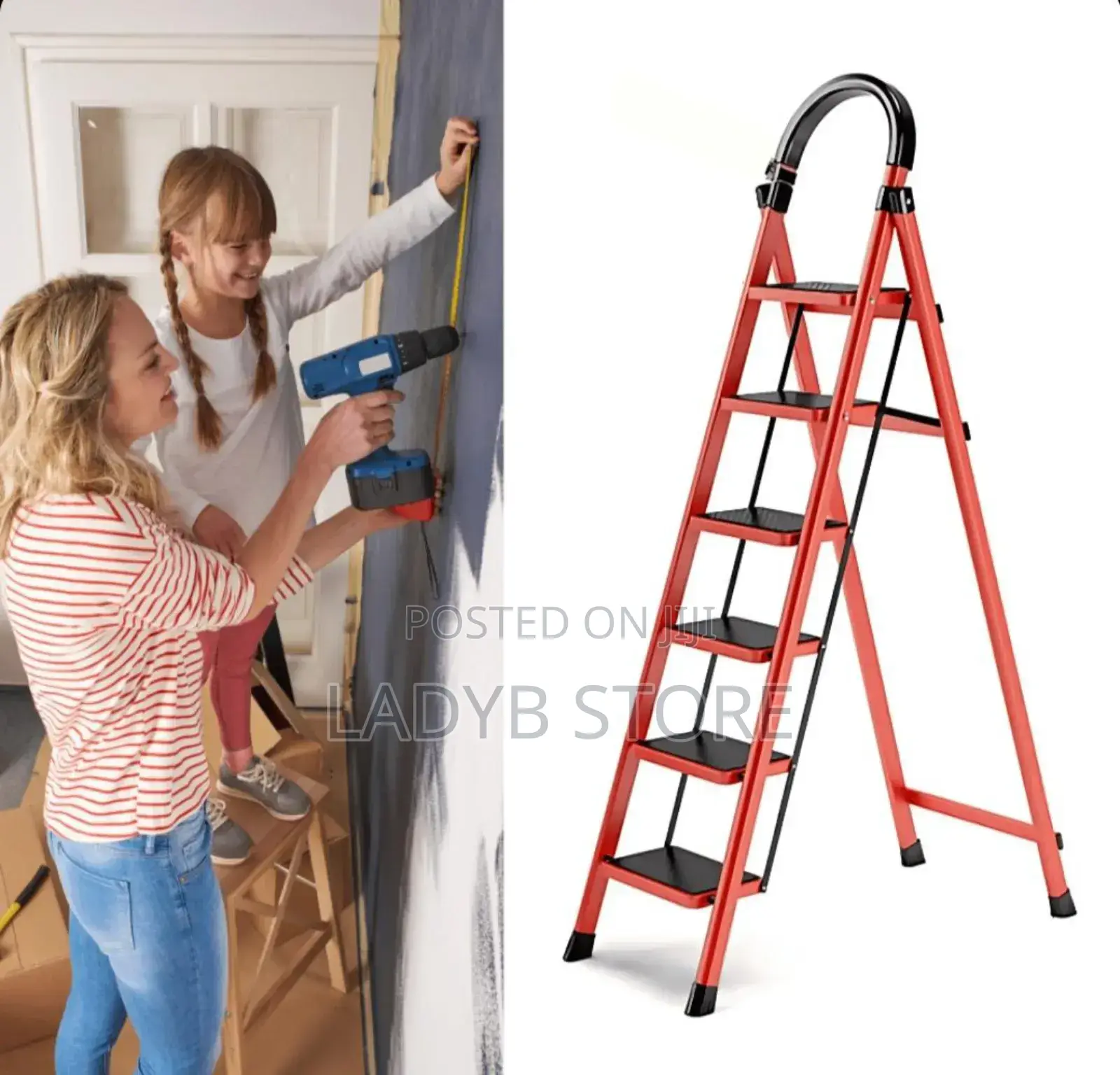 6 Steps Ladder