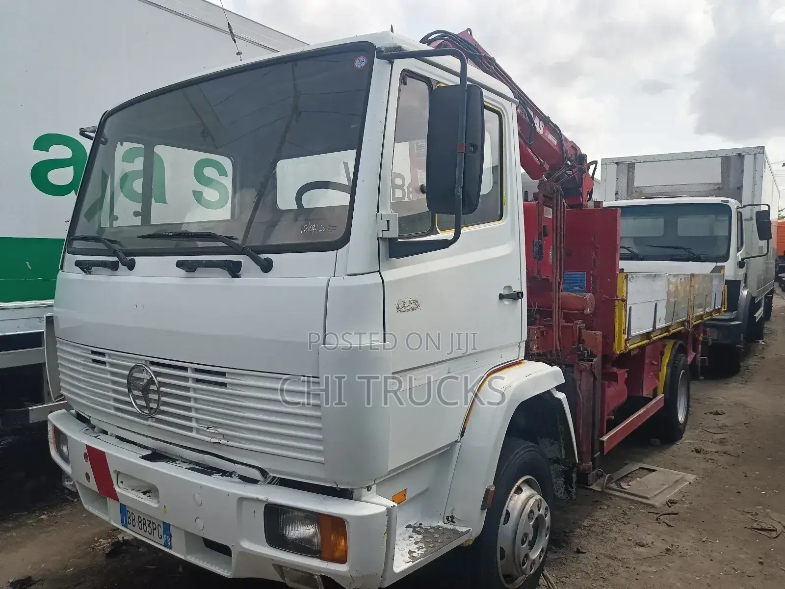 Mercedes Benz 1117 Tipper and Hiab Truck German Craft