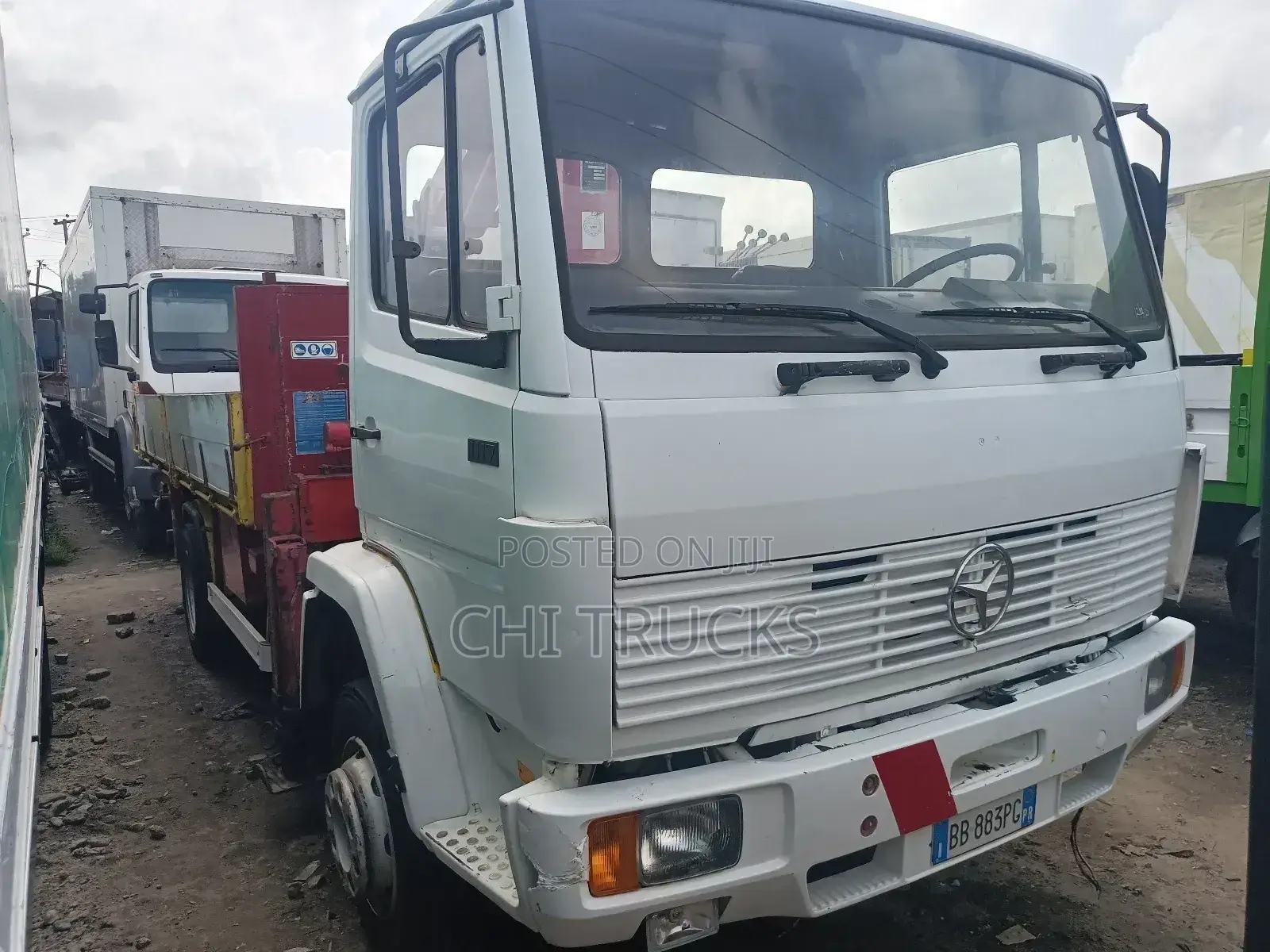 Mercedes Benz 1117 Tipper and Hiab Truck German Craft