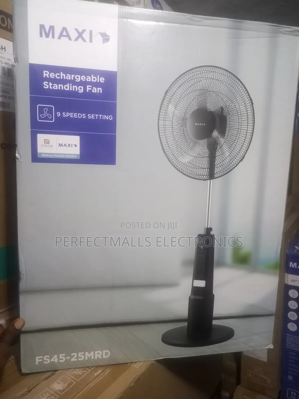 Maxi 18" Rechargeable Black (45-25mrd)