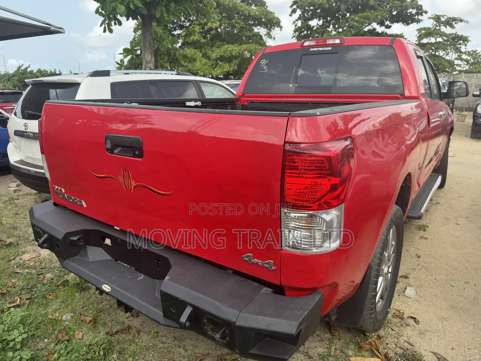 Toyota Tundra CrewMax Limited 5.7L 2012 Red