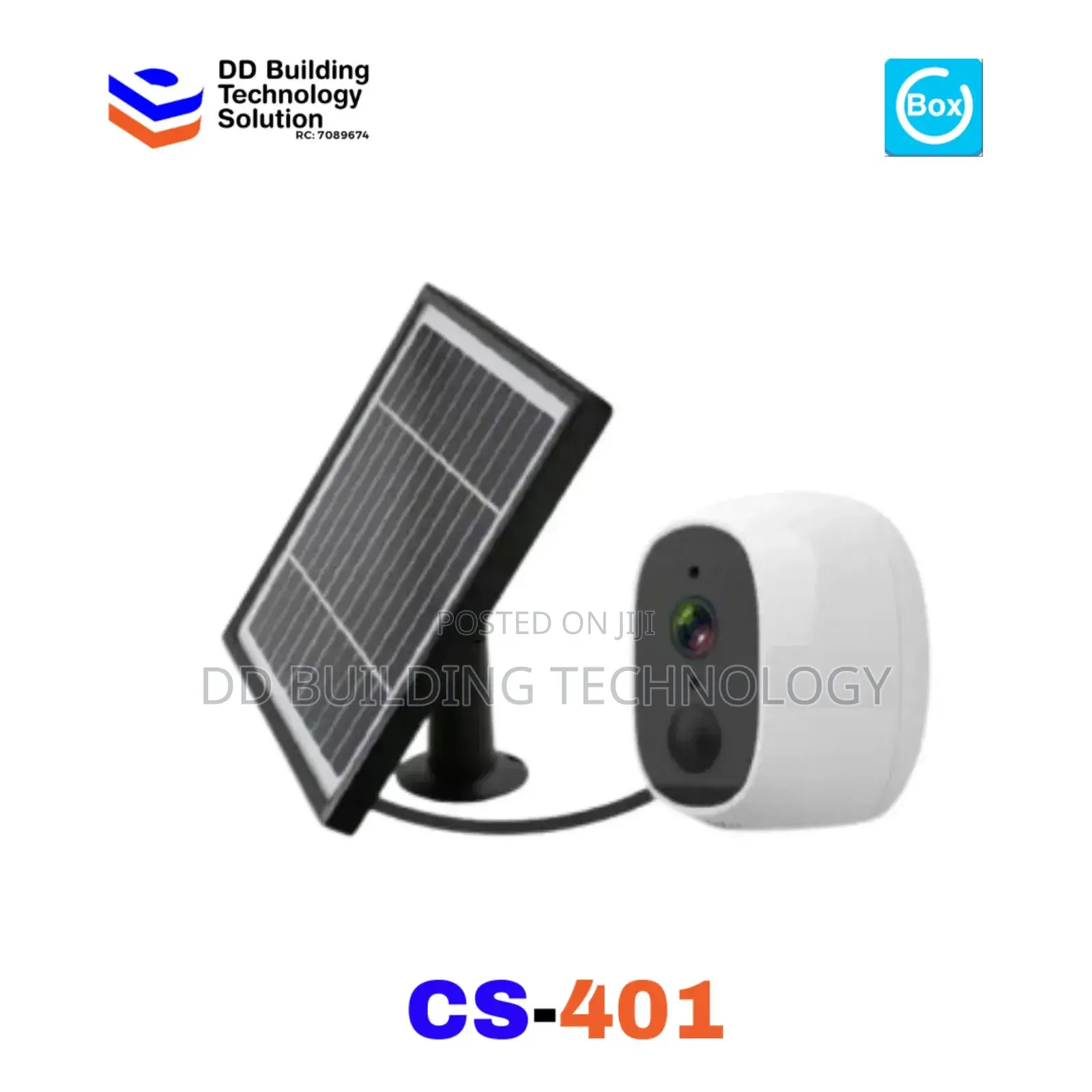 Wifi Ubox Single Lens Bullet Solar Camera