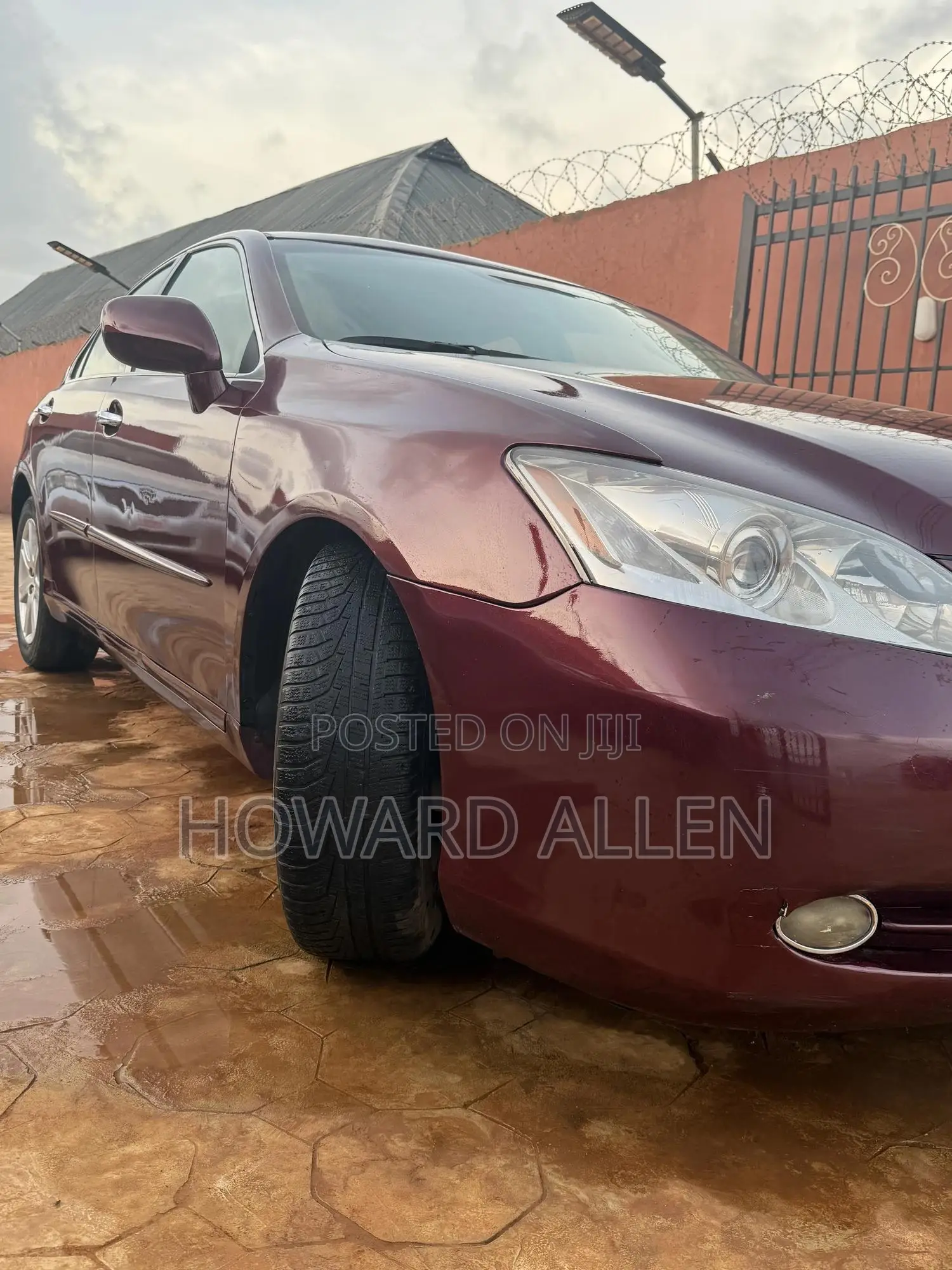 Lexus ES 350 2009 Red