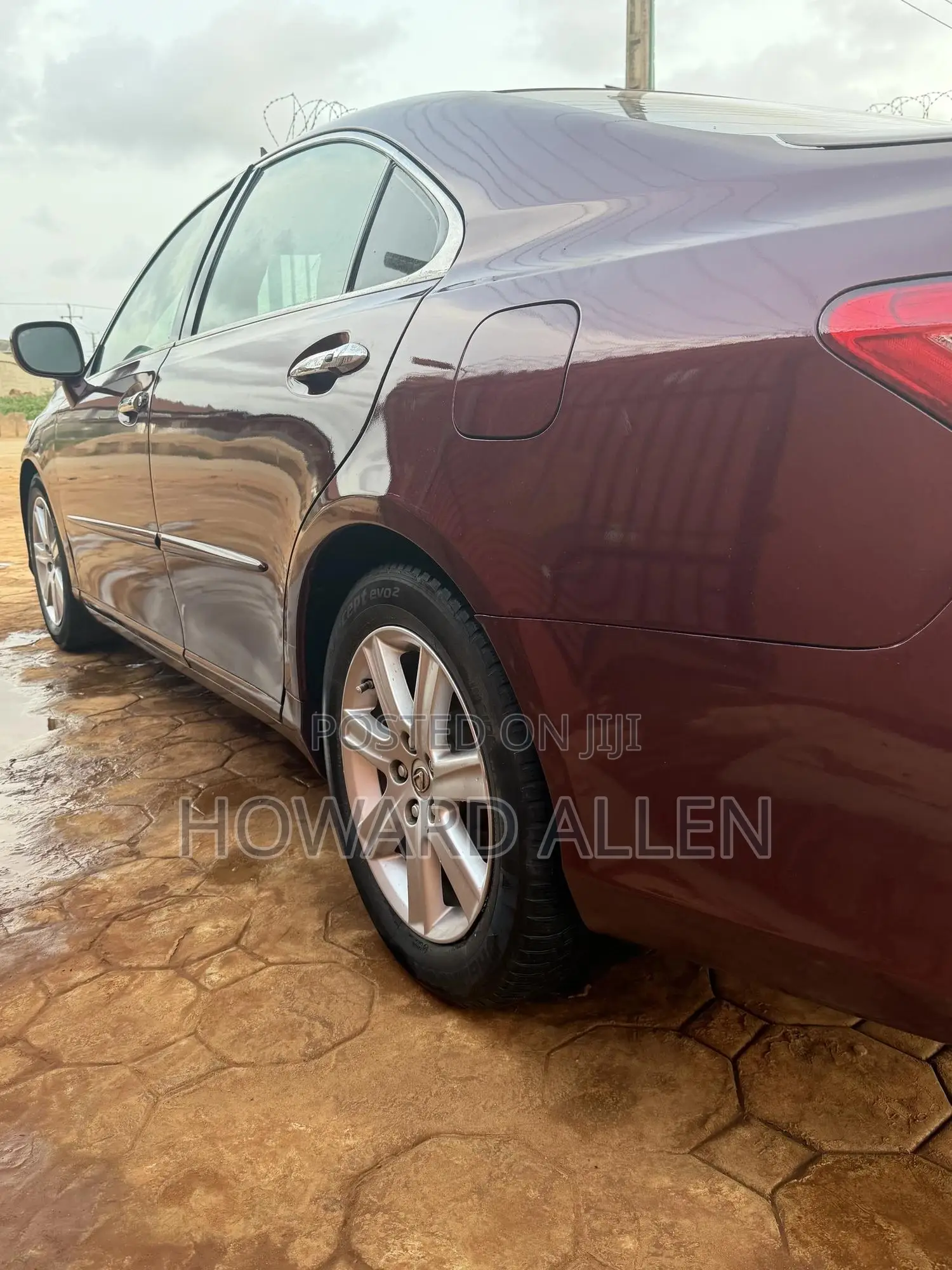 Lexus ES 350 2009 Red