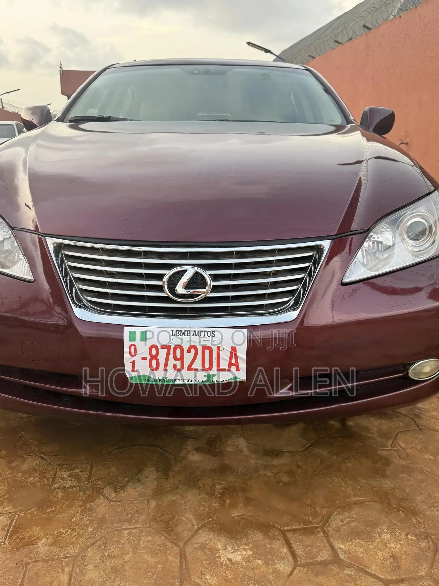 Lexus ES 350 2009 Red