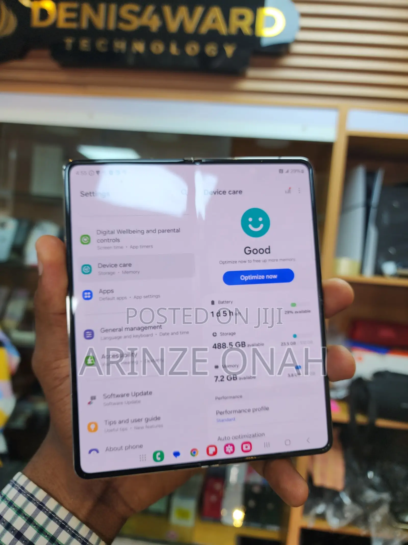 New Samsung Galaxy Z Fold4 512 GB Silver