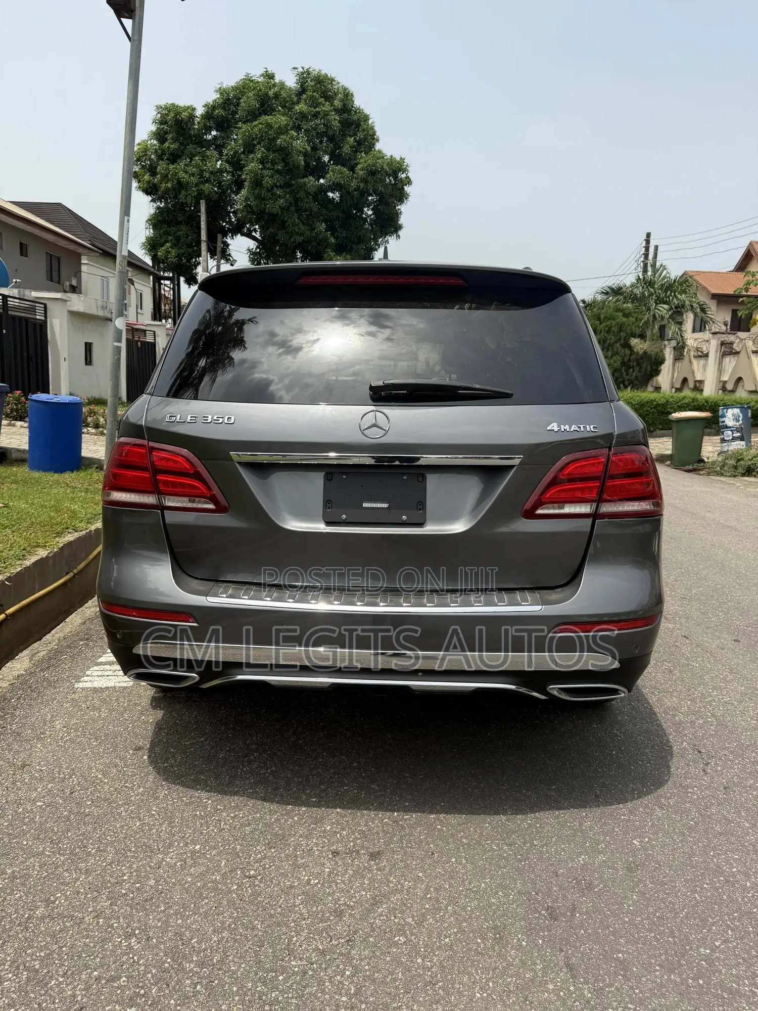 Mercedes-Benz GLE-Class GLE 350d 4MATIC 2018 Gray