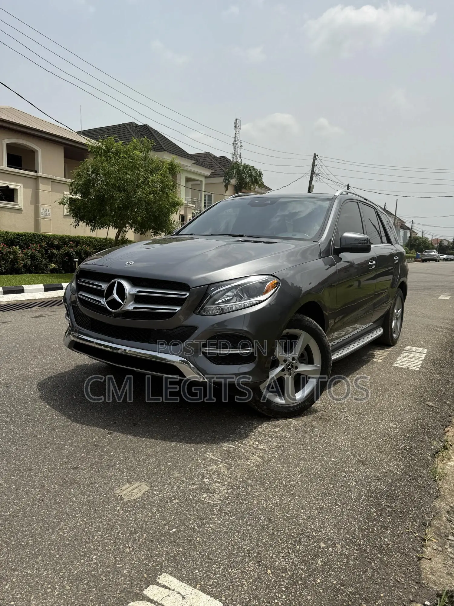 Mercedes-Benz GLE-Class GLE 350d 4MATIC 2018 Gray