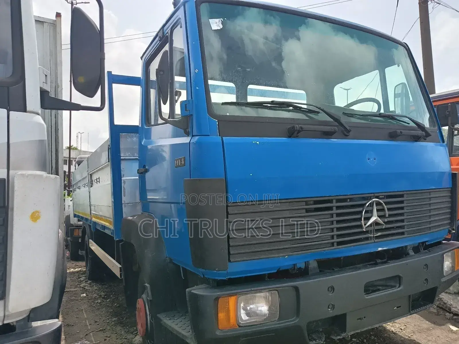 Mercedes Benz 814 German Truck 6 Cylinder Engine