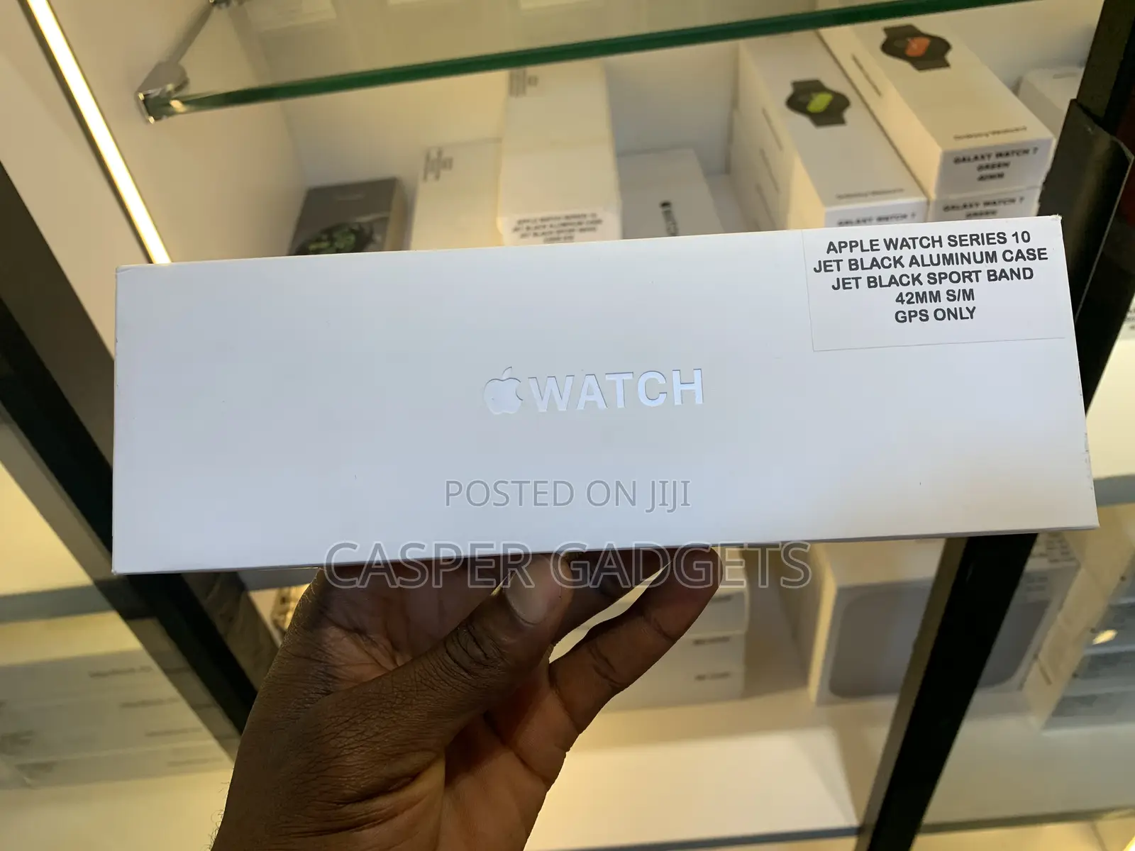 Apple Watch S10 42mm Black Ai Black S/M GPS