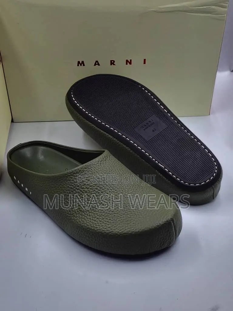 Italian Leather Marni Mule