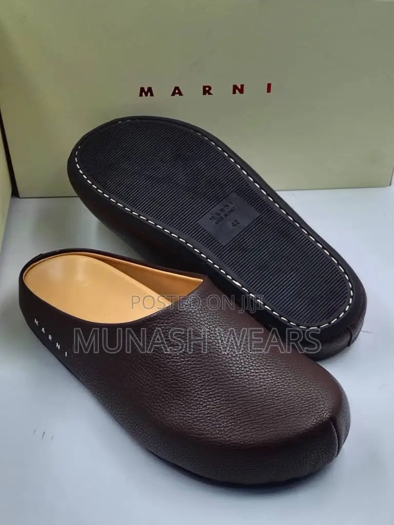Italian Leather Marni Mule