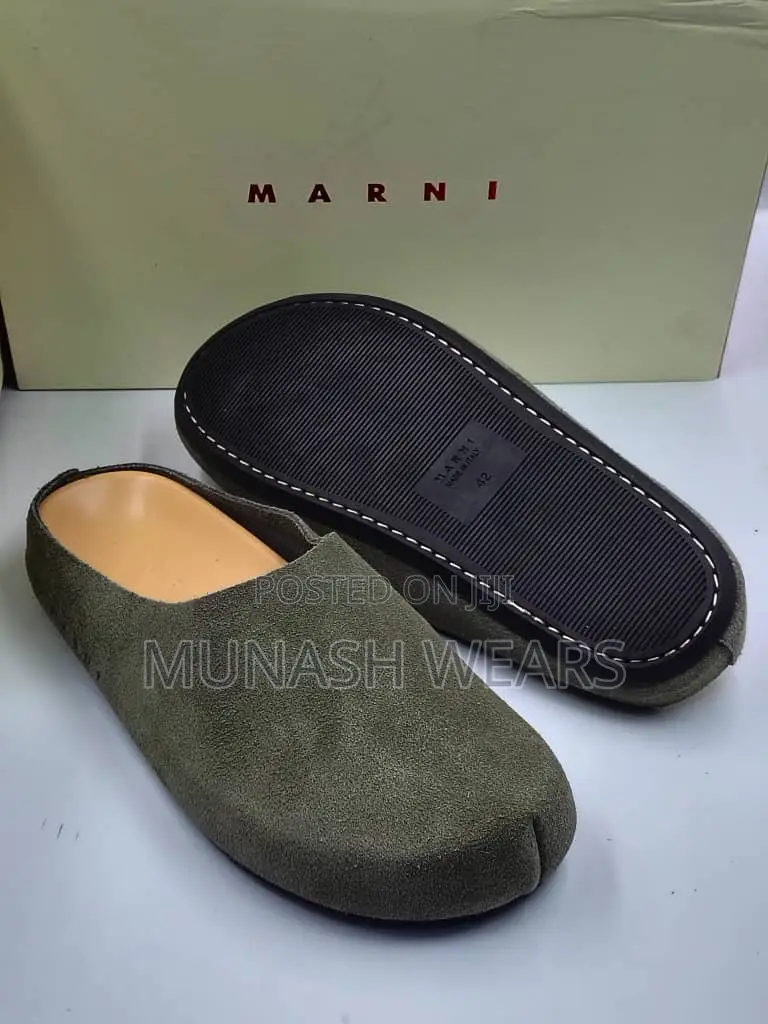Italian Leather Marni Mule