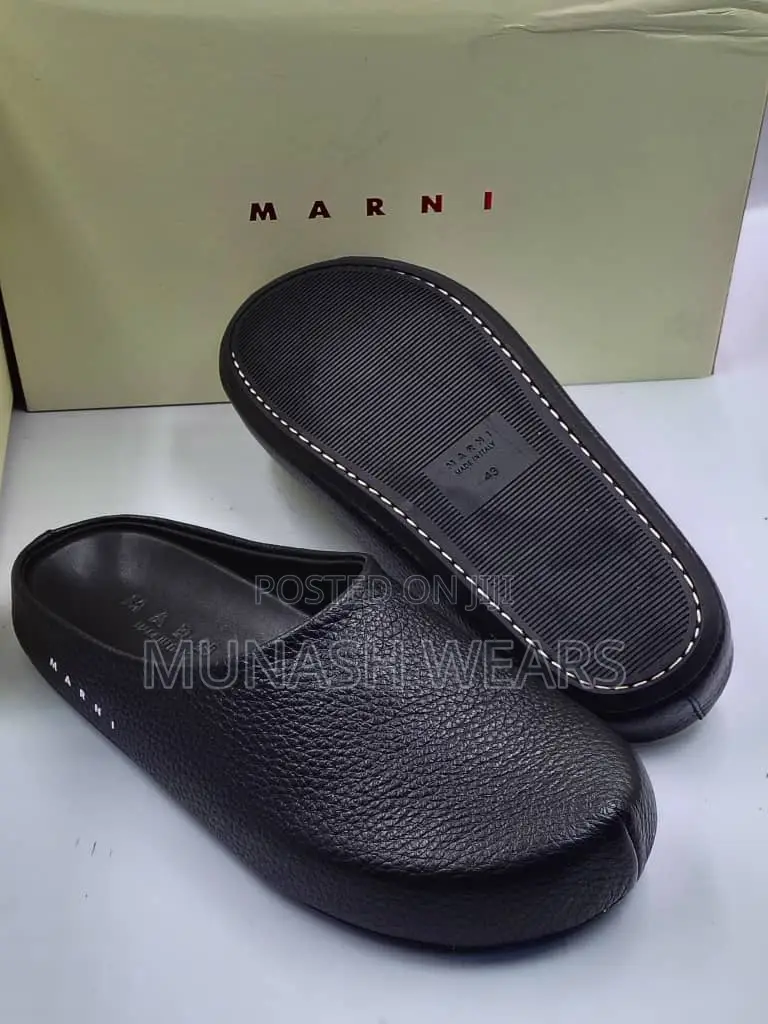 Italian Leather Marni Mule