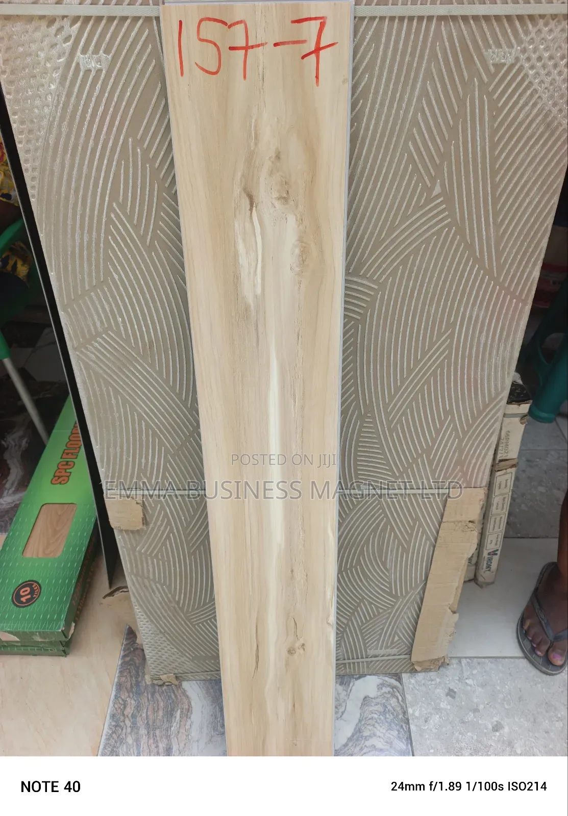 20x120 High Quality New Arrival SPC Wooden Floor Tiles 