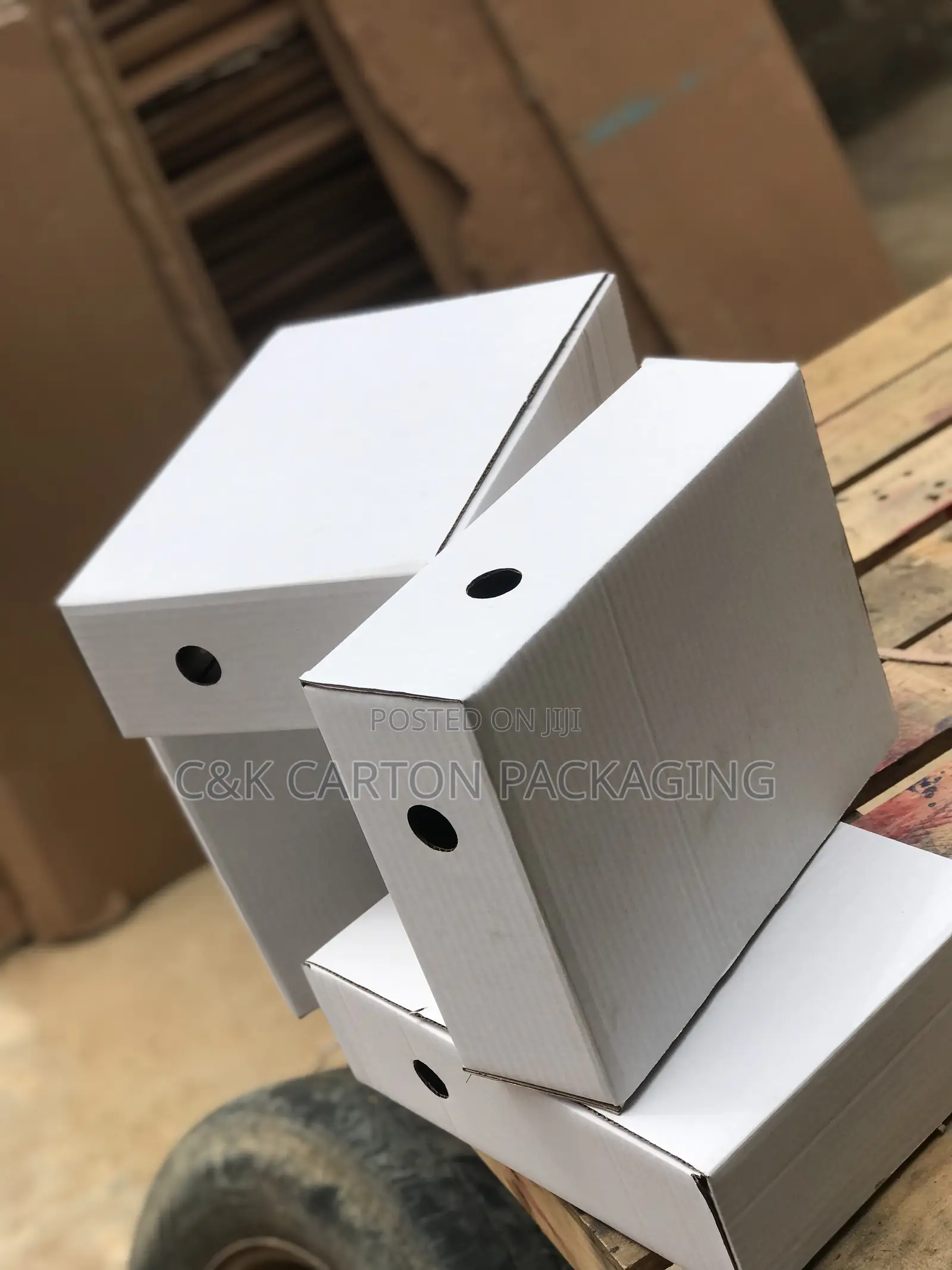 Souvenir White Carton Box