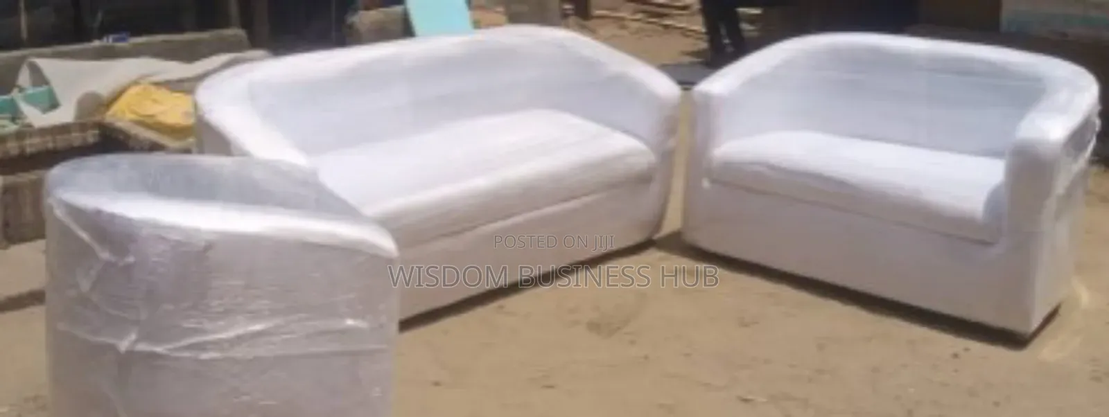 6 Seaters Fabric Bucket Chair