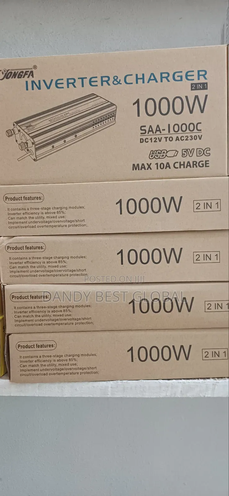 Yongfa Inverter and Charge Controller 1000w