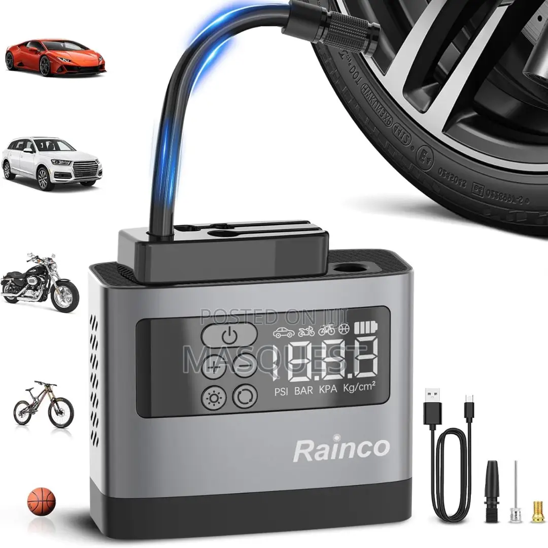 Rainco Gti50 Mini Tire Inflator