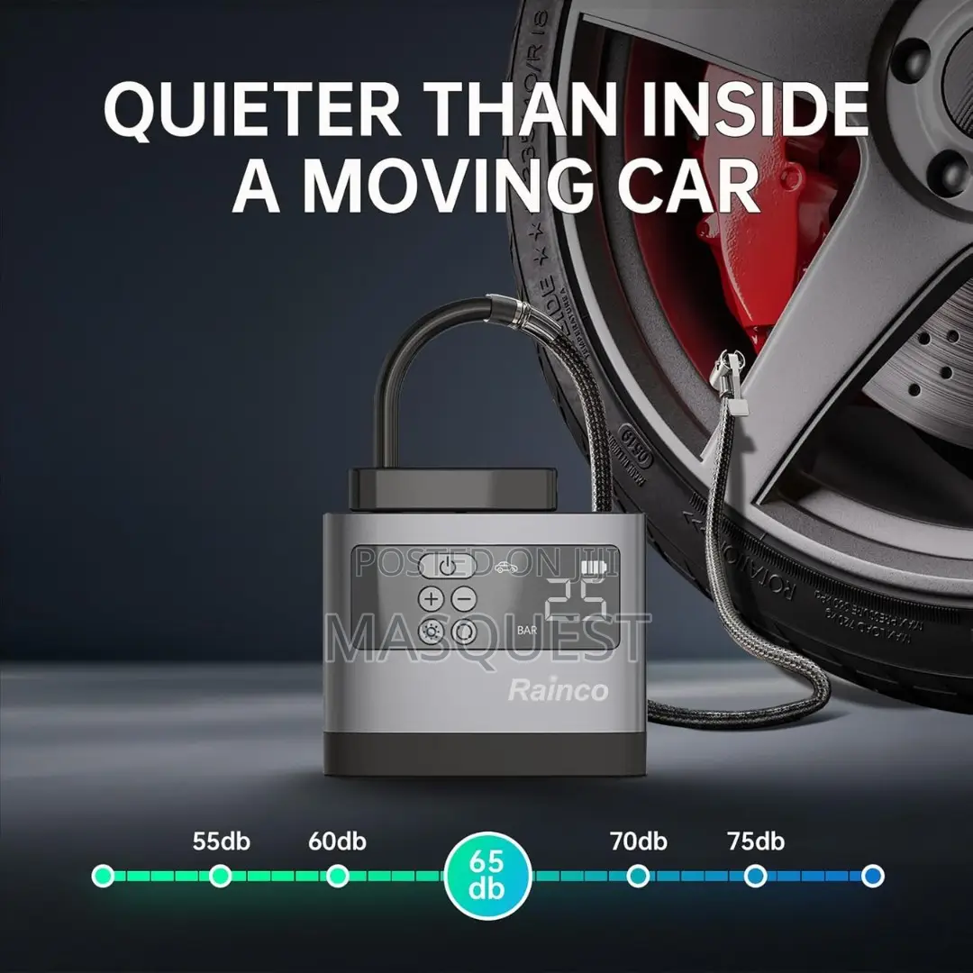 Rainco Gti50 Mini Tire Inflator