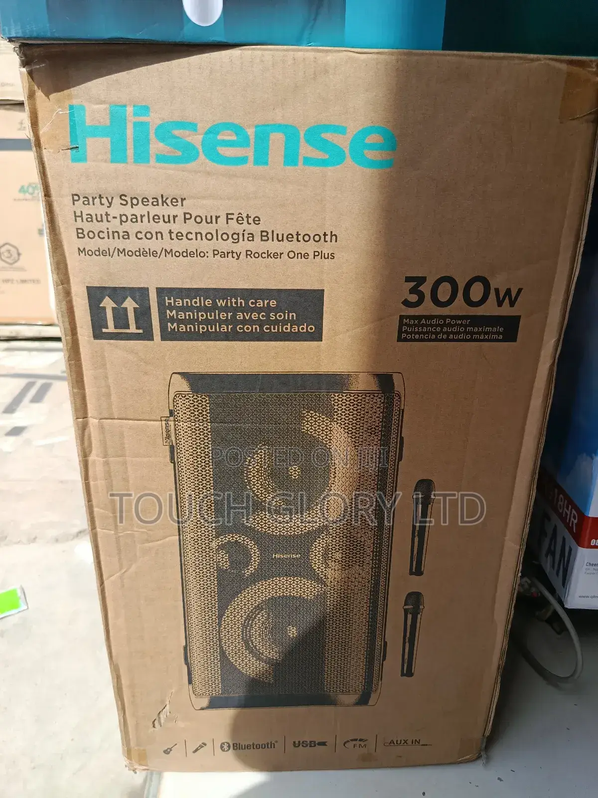 Hisense 300w Rechargeable Party Speaker
