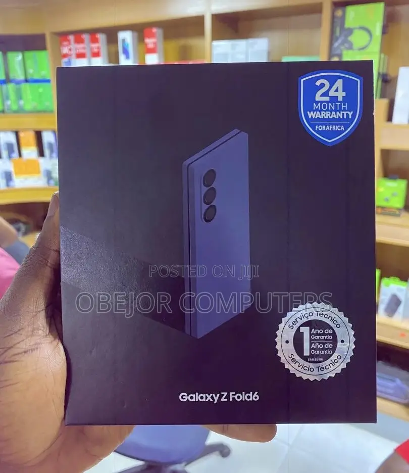 New Samsung Galaxy Z Fold6 256 GB Black