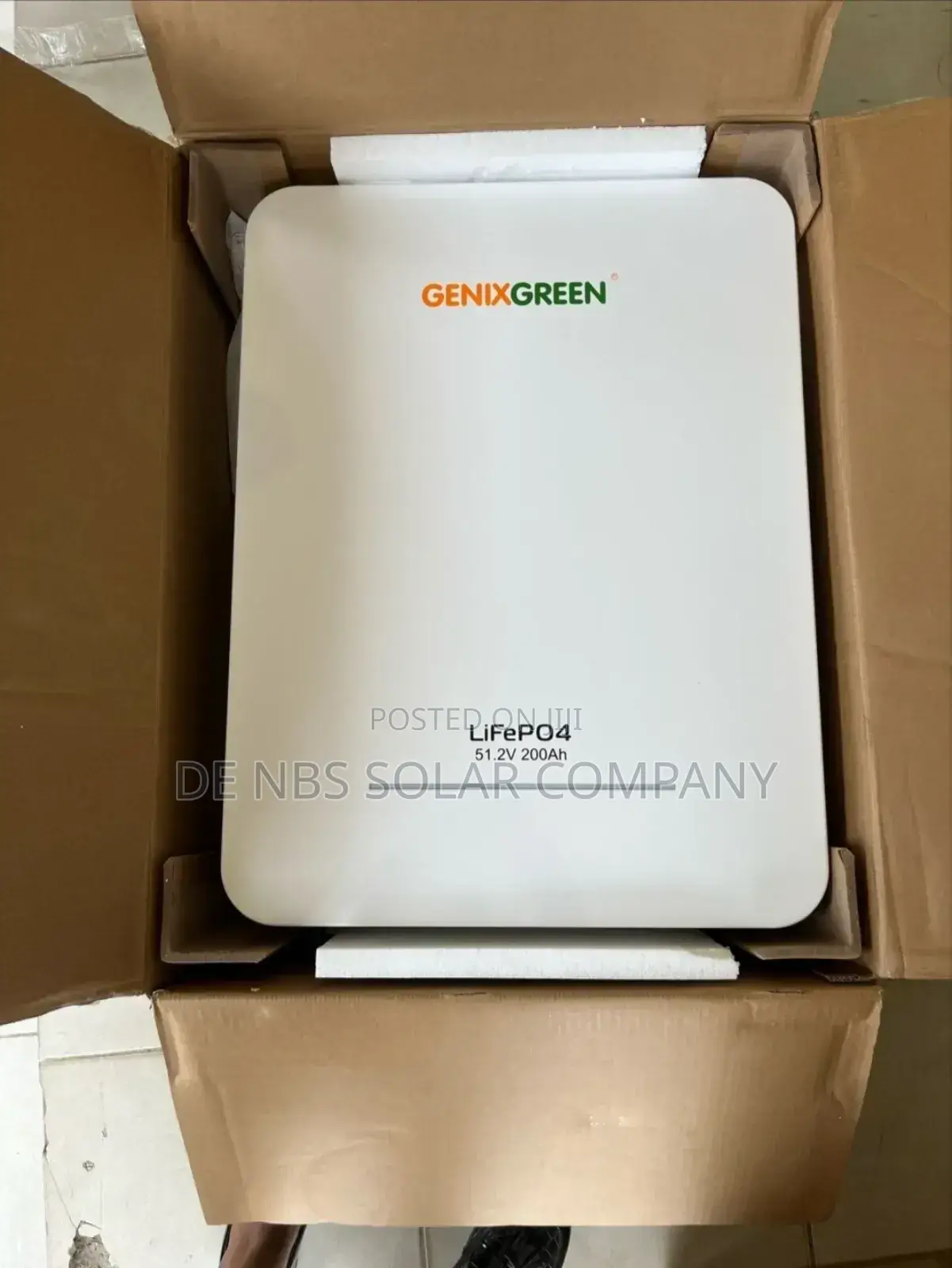 5kwh 51.2v Genixgreen Lithium Ion Phosphate Battery