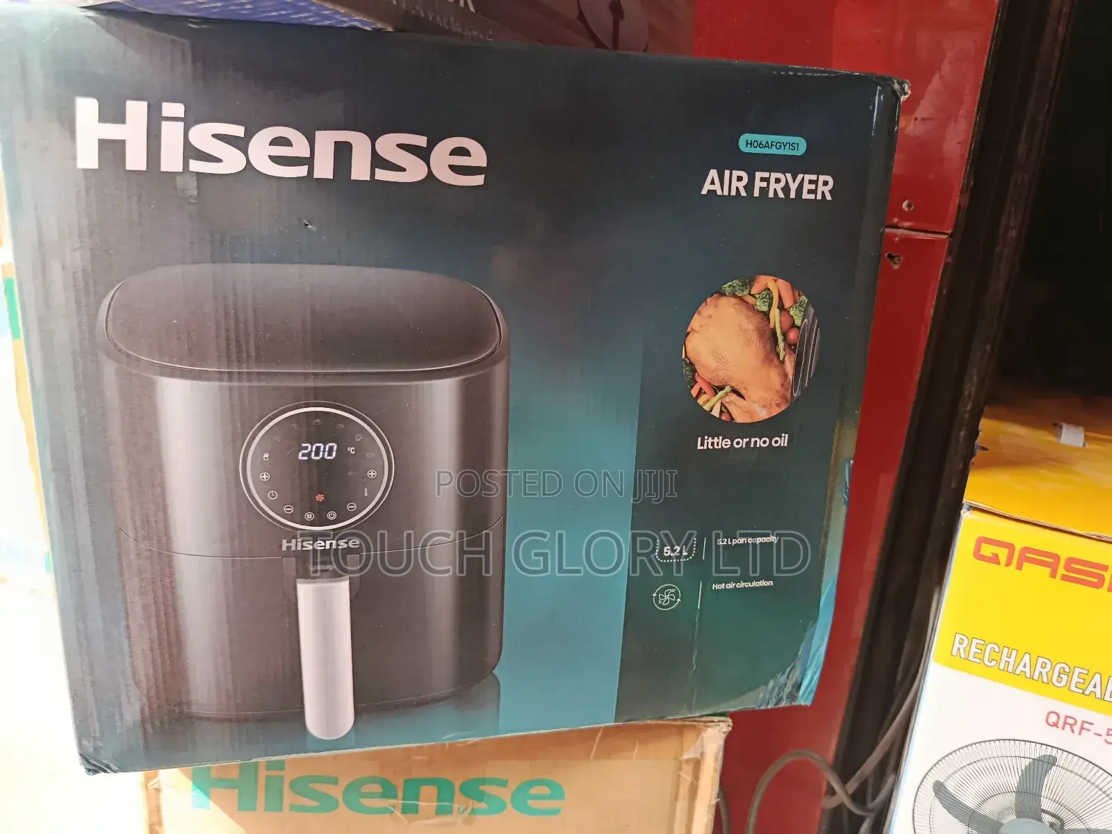 Hisense Air Fryer, H06afgy1s1 5.2l