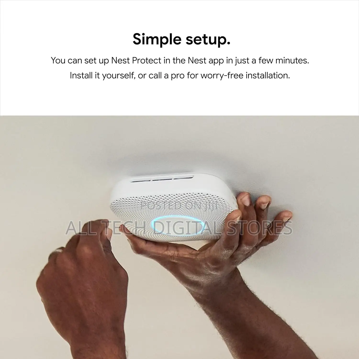 Google Nest Protect Smoke And Carbon Monoxide Alarm
