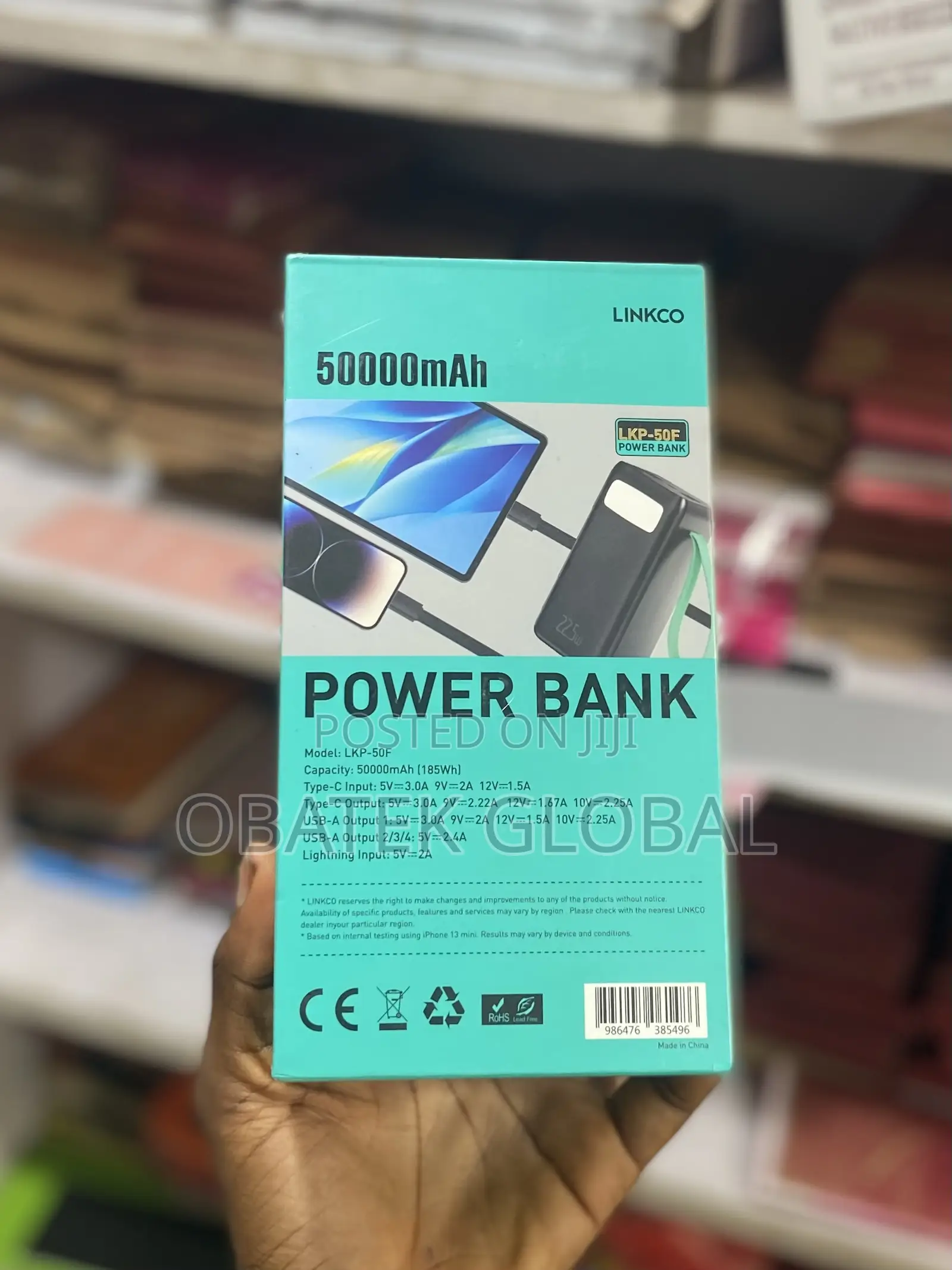 50kmah Linkco Powerbank