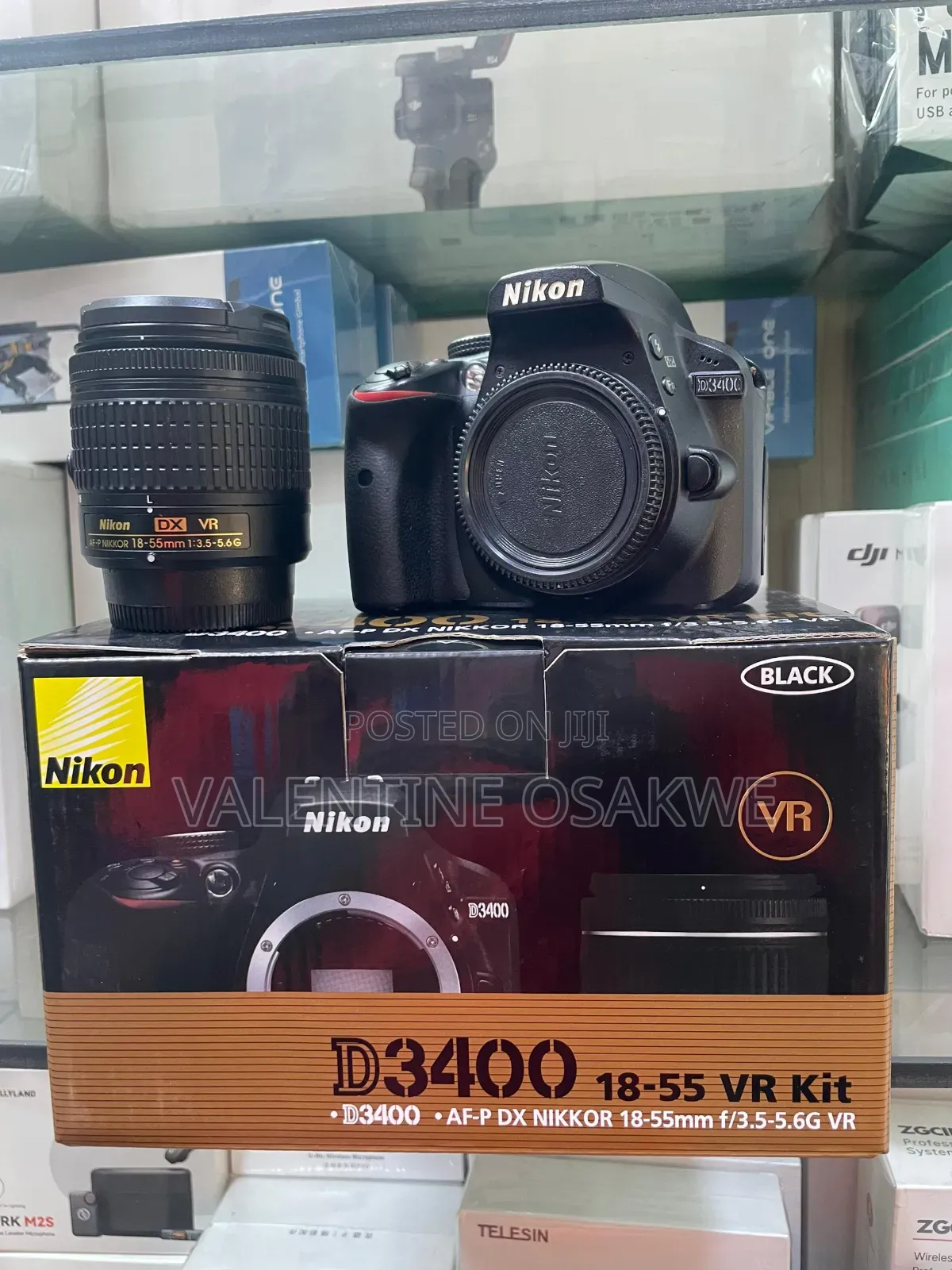 Nikon D3400 With Lens 18-55mm
