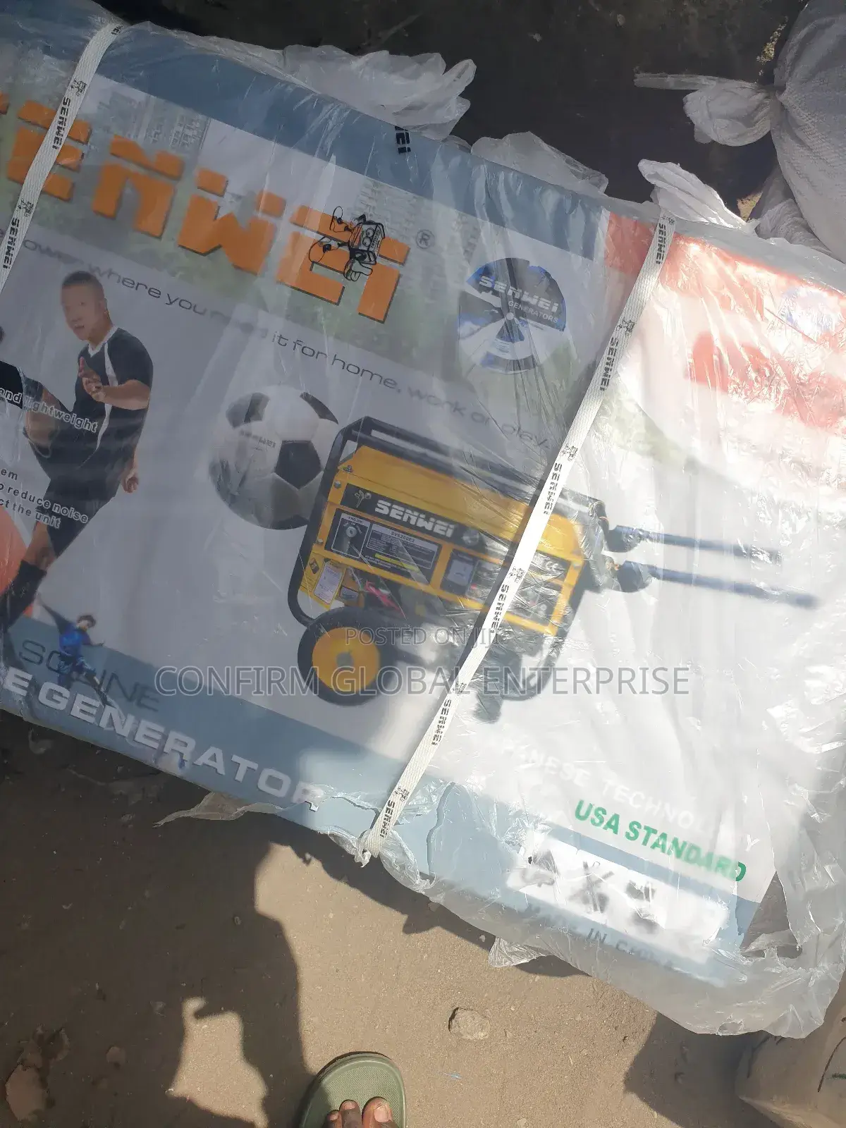 4.5 Kva Senwie Generator With Key Starter