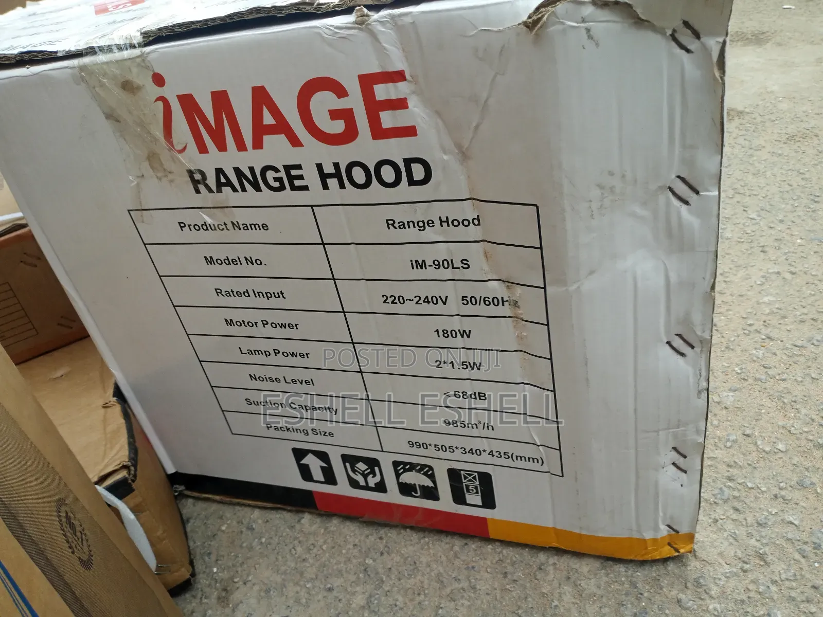 Image/Range Hood Heat and Smoke Extractor