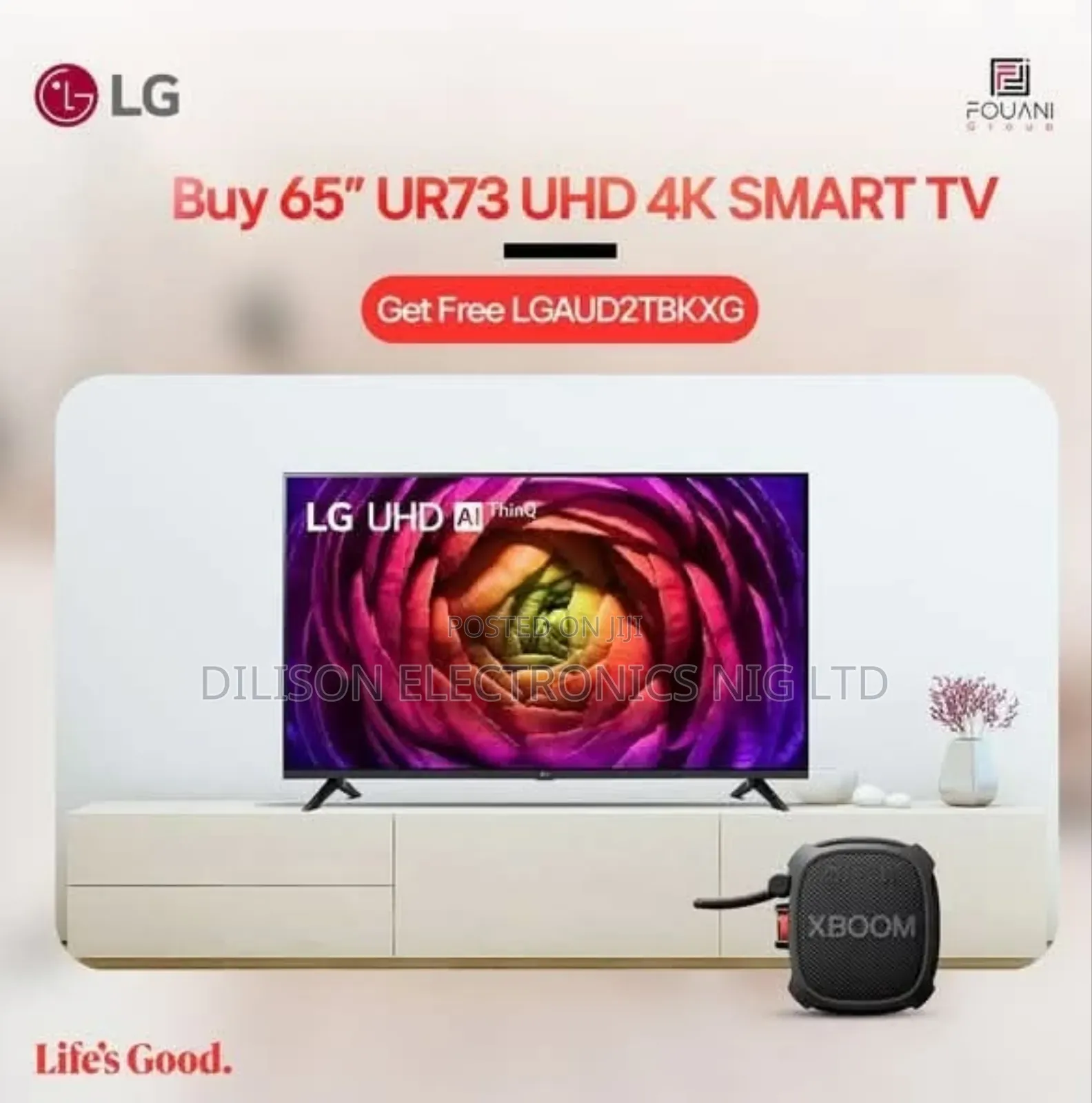 65 Uhd Ai Thinq Lg Smart Television