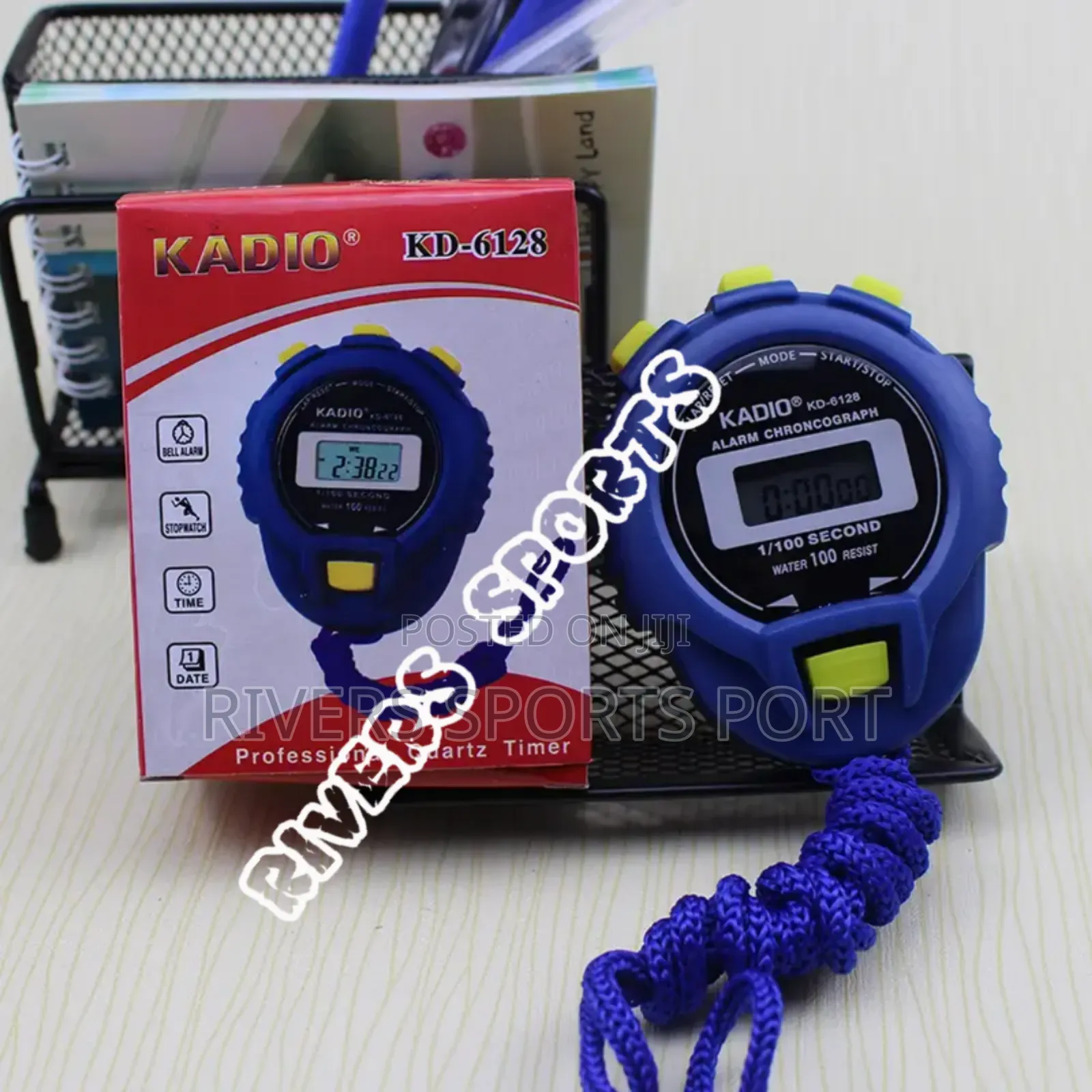 Chronograph Digital Timer Stopwatch Sport Counter Stop Watch
