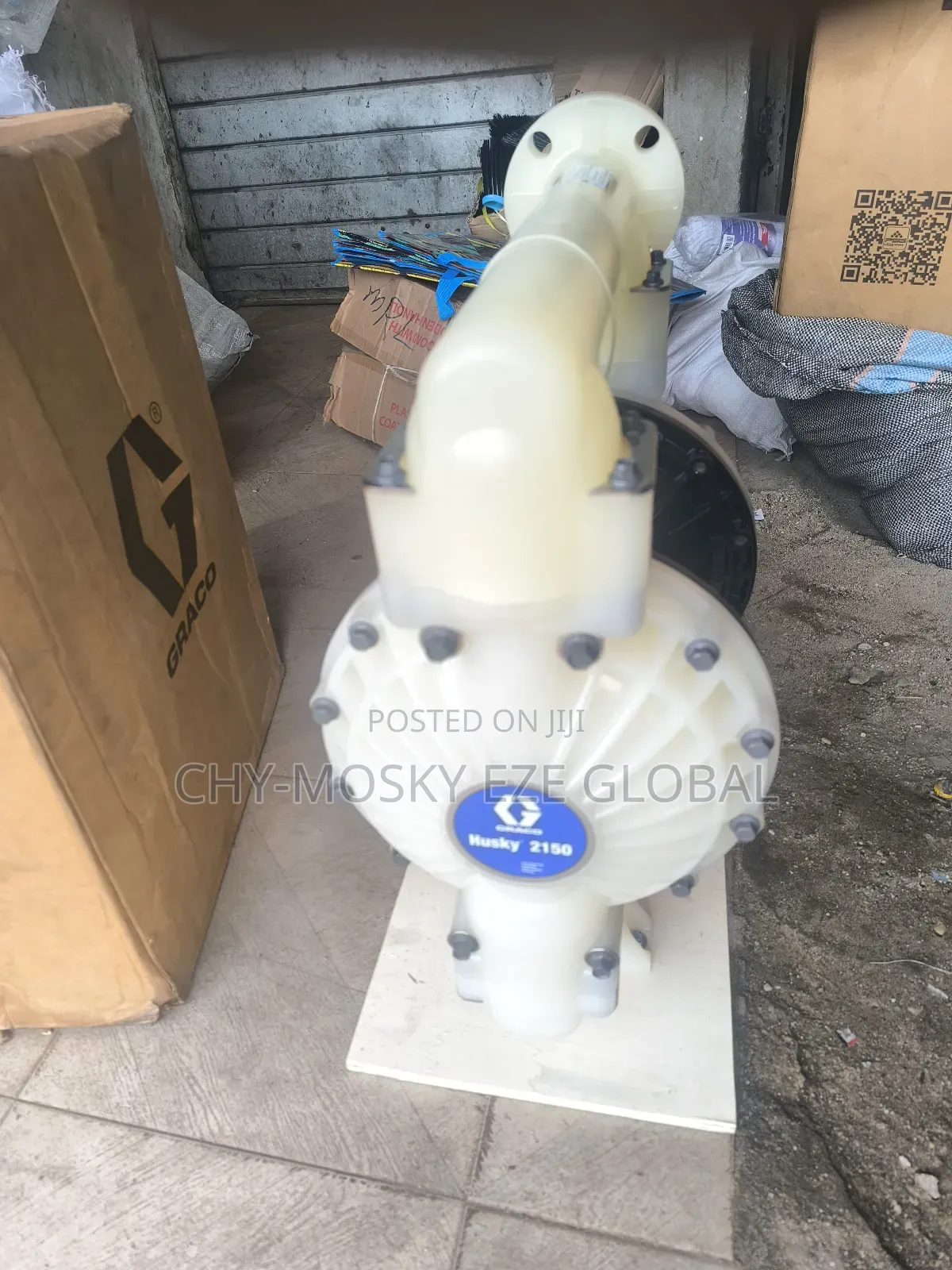 2" Plastic /Teflon/Ptfe Pneumatic/Air Diaphragm Pump (Graco)