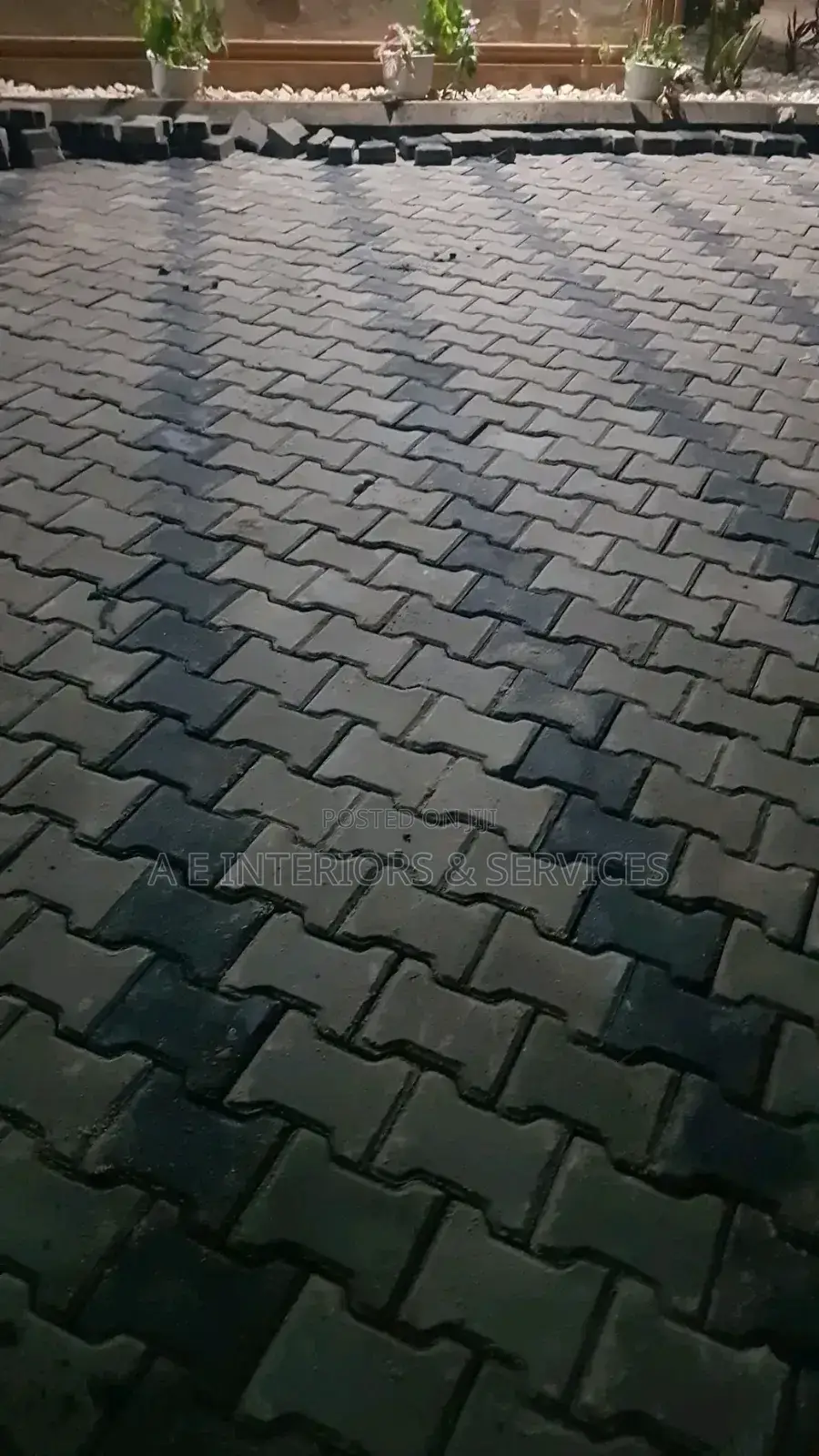 Interlock Stones, Kerbs, Laying