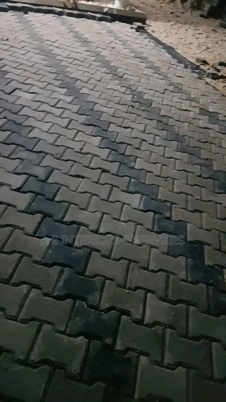 Interlock Stones, Kerbs, Laying