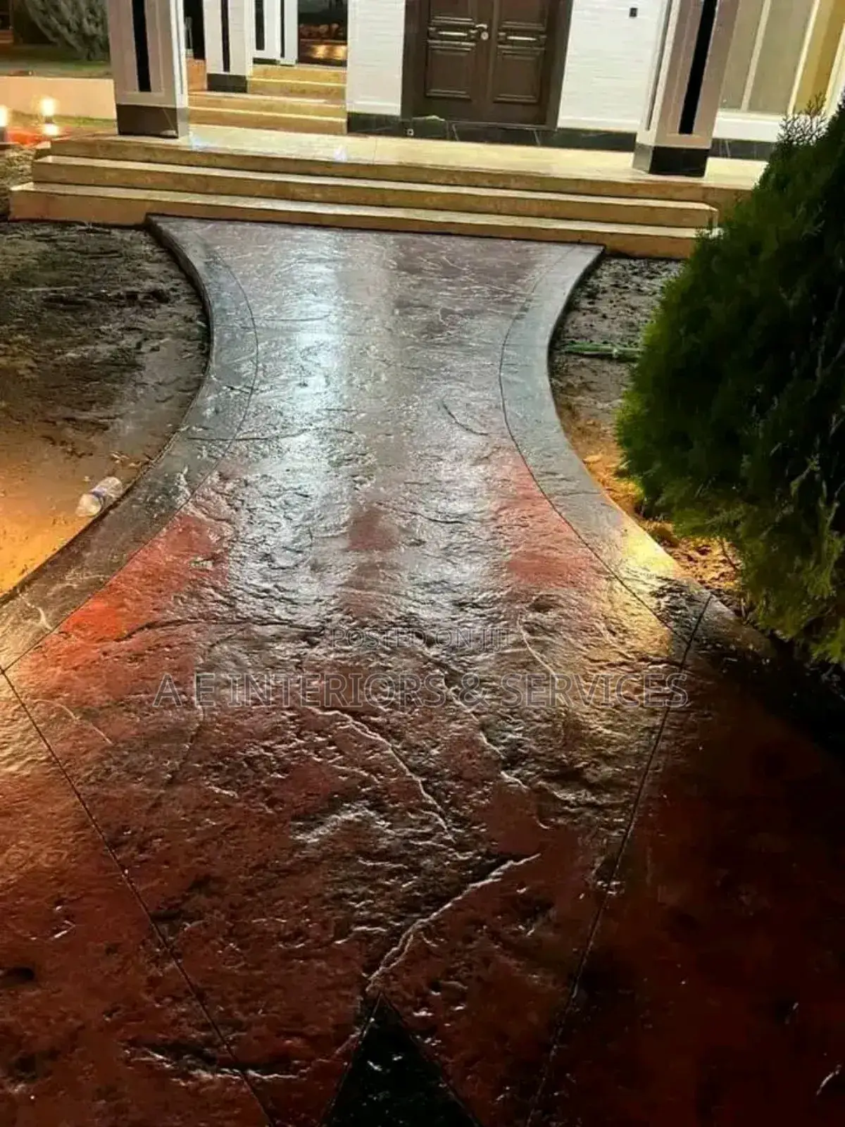 Stamped Concrete Construction
