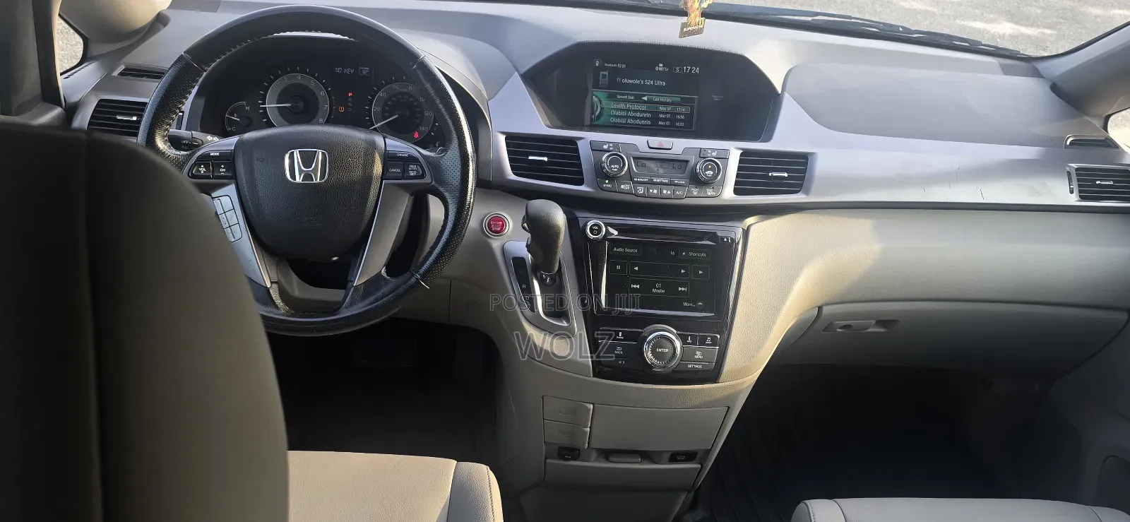 Honda Odyssey EX-L 4dr Minivan w/Navigation (3.5L 6cyl 6A) 2014 Gray